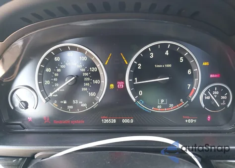 2015 BMW 535I из США, поврежденный, VIN WBA5B1C52FD921700